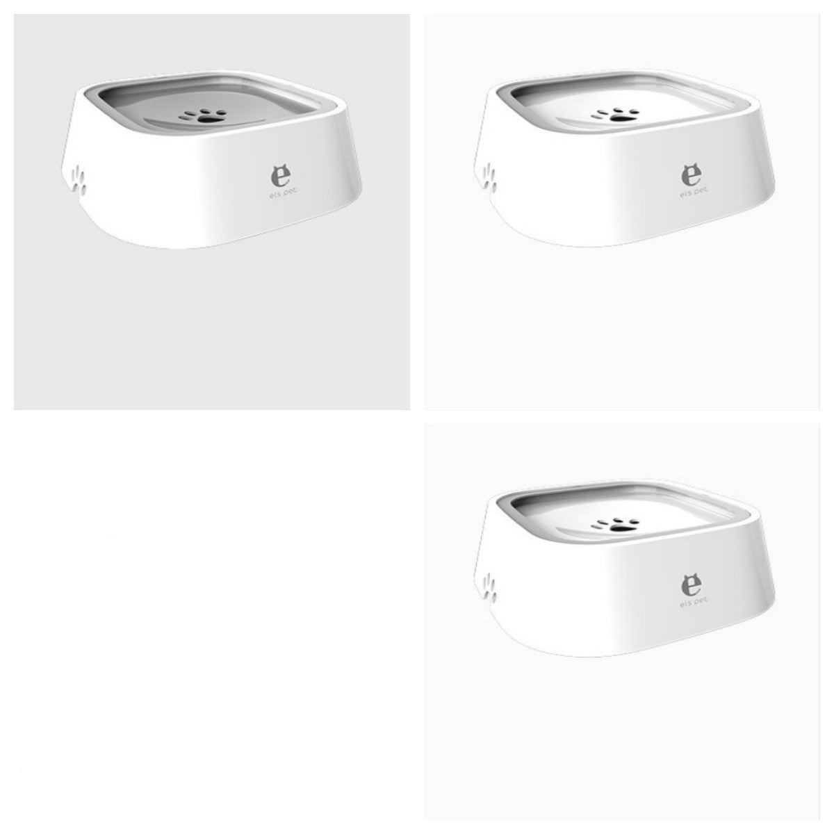 1.5L Floating Pet Water Dispenser with Anti-Overflow Features - Durable ABS & PP Slow Feed Bowl for Dogs and Cats