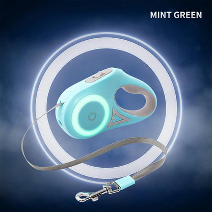 Retractable 3 and 5 Meter Dog Leash with Durable Traction Rope for Large Pets - Automatic Cat Lead Extension