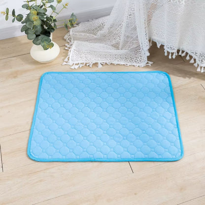 Washable Dog Pee Pad - Reusable Absorbent Diaper Mat for Puppy Training, Pet Bed, and Car Seat Cover