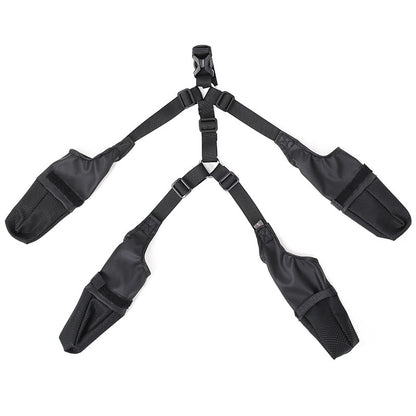 Adjustable Waterproof Dog Boots - Breathable Outdoor Footwear for Pet Paw Protection