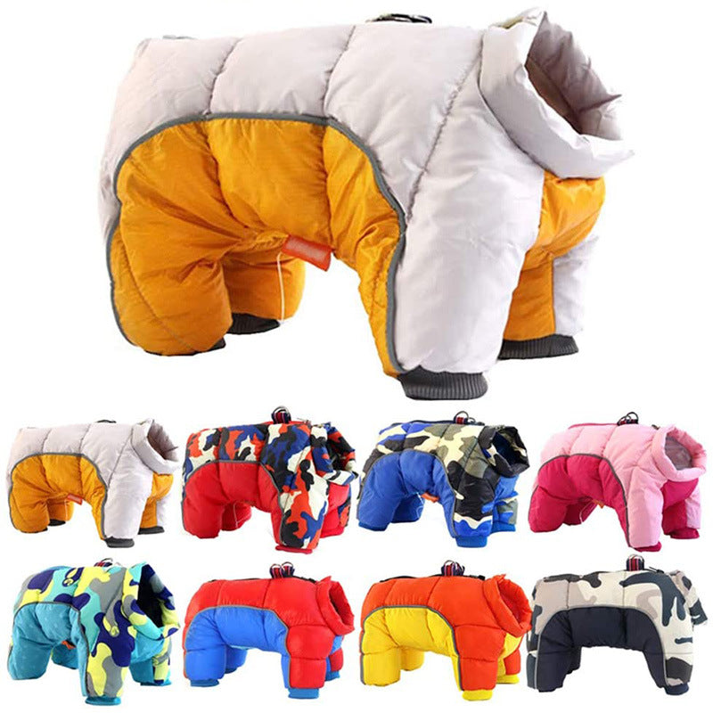 Stylish and cozy winter jacket for pet dogs