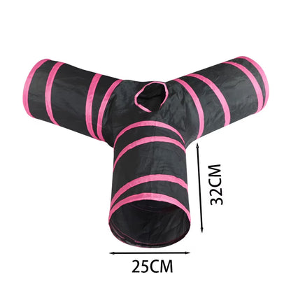 Cat Tunnel Foldable Cat Tunnel Pet Supplies Cat S T Y Pass Play Tunnel Cat Toy Breathable Drill Barrel for Indoor Loud Paper