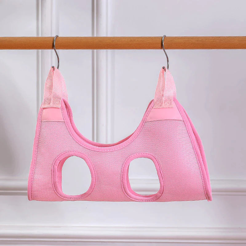 Cat Grooming Restraint Bag for Nail Cutting and Bathing - Pet Beauty Hammock and Supplies Set