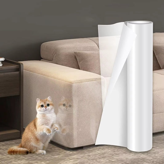 Pawtector- Transparent cat  anti scratch protector Furniture Couch Corner Indoor Sofa Wall Protector