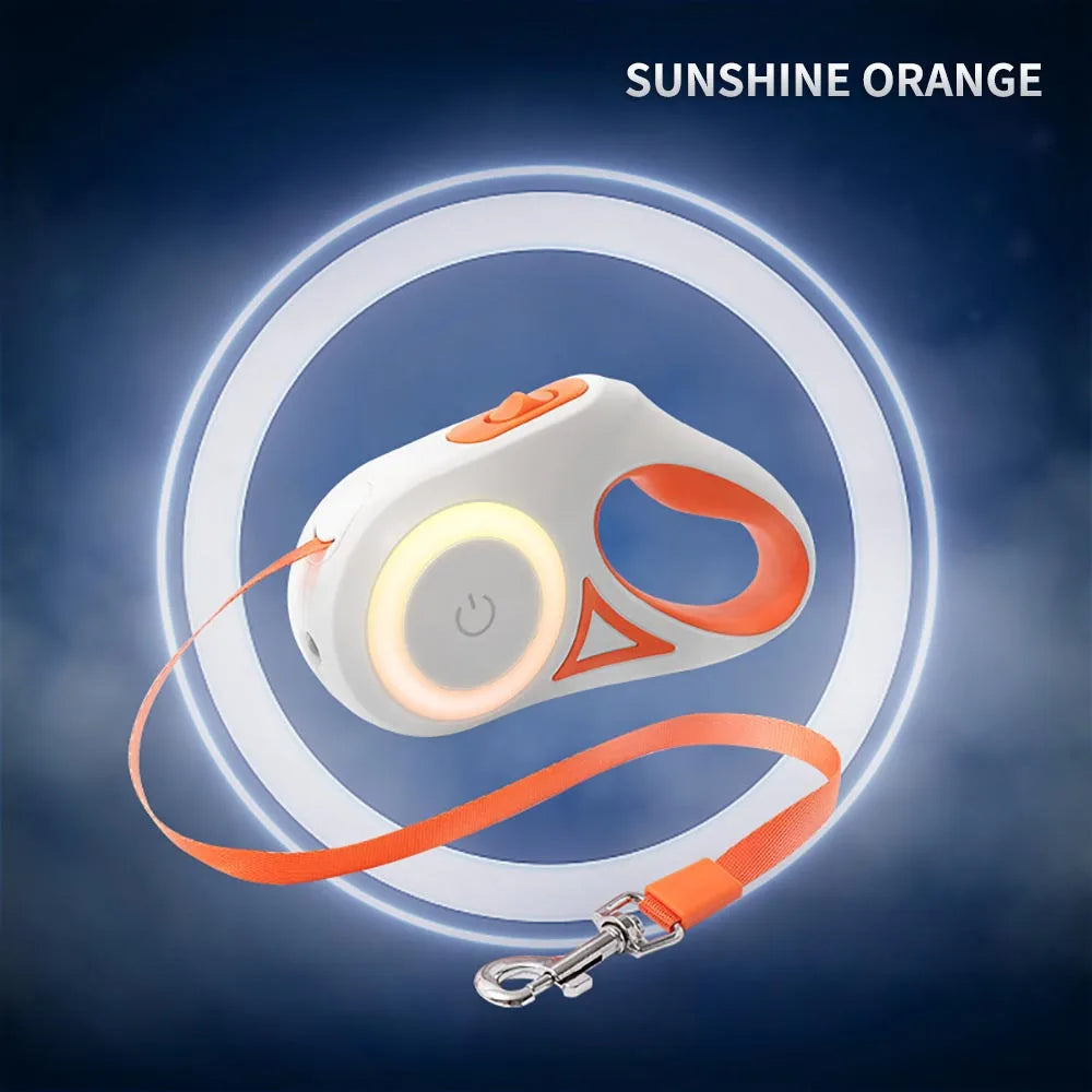 Retractable 3 and 5 Meter Dog Leash with Durable Traction Rope for Large Pets - Automatic Cat Lead Extension