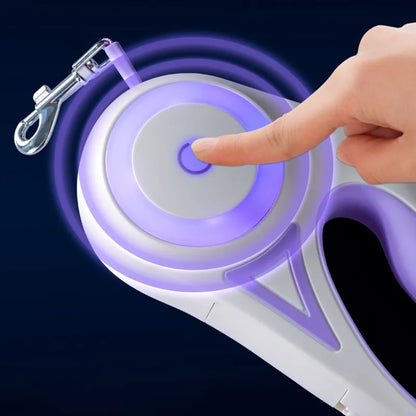 Retractable 3 and 5 Meter Dog Leash with Durable Traction Rope for Large Pets - Automatic Cat Lead Extension