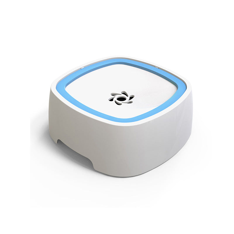 1.5L Floating Pet Water Dispenser with Anti-Overflow Features - Durable ABS & PP Slow Feed Bowl for Dogs and Cats